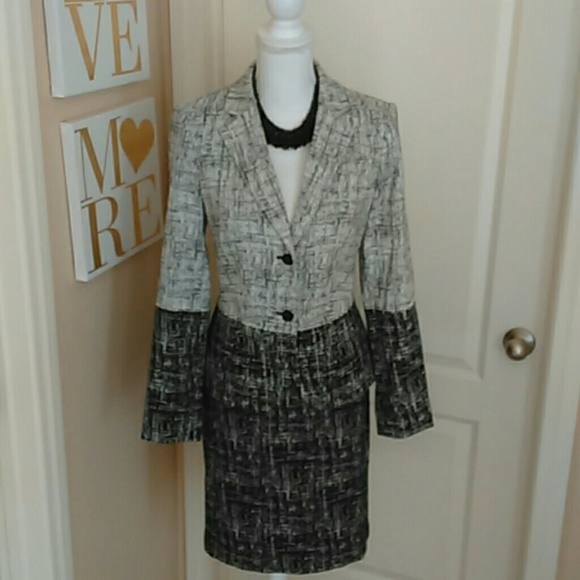 Calvin Klein Dresses & Skirts - Unique Calvin Klein Skirt Suit Sz 8